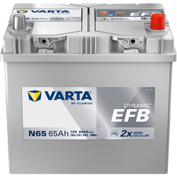 Baterie Auto Varta Dynamic EFB 65 Ah (N65)