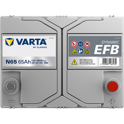 Baterie Auto Varta Dynamic EFB 65 Ah (N65)