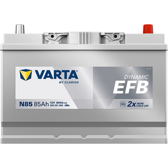 Baterie Auto Varta Dynamic EFB ASIA 85 Ah (N85)