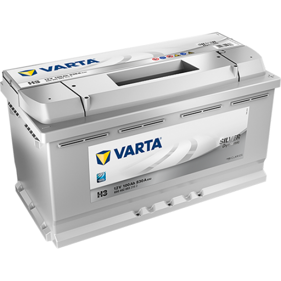 Baterie Auto Varta Silver 100 Ah (H3)