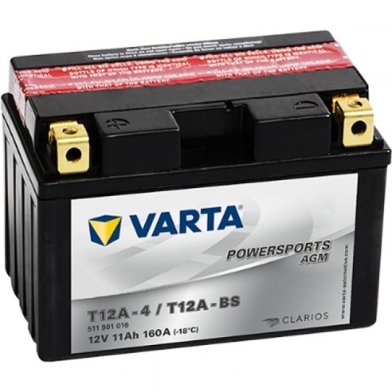 Baterie Moto Varta AGM 11 Ah (T12A-BS)