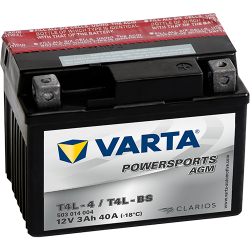 Baterie Moto Varta AGM 3 Ah (T4L-BS)
