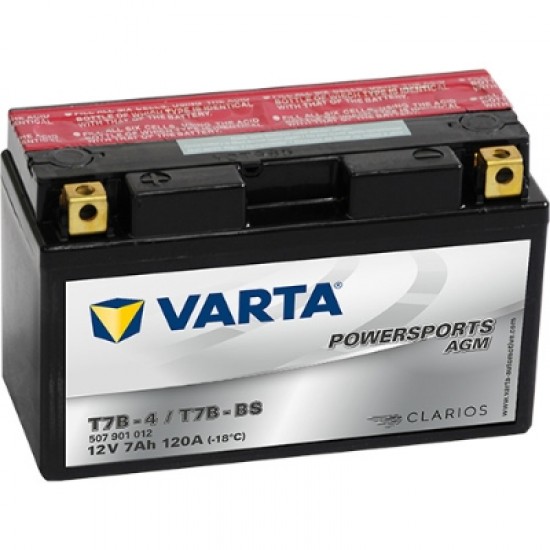 Baterie Moto Varta AGM 7 Ah (T7B-BS)