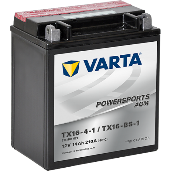 Baterie Moto Varta AGM 14 Ah (TX16-BS-1)