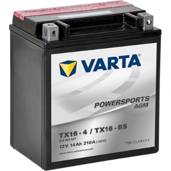 Baterie Moto Varta AGM 14 Ah (TX16-BS)