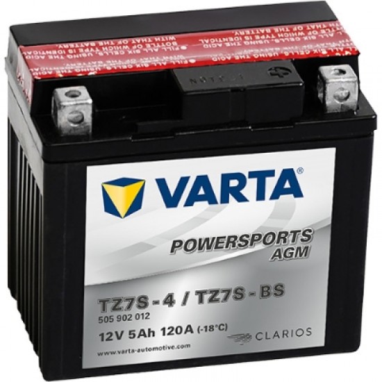 Baterie Moto Varta AGM 5 Ah (TZ7S-BS)