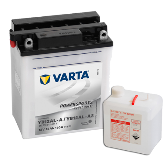 Baterie Moto Varta Freshpack 12 Ah (YB12AL-A2)