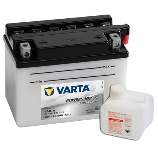 Baterie Moto Varta Freshpack 4 Ah (YB4L-B)