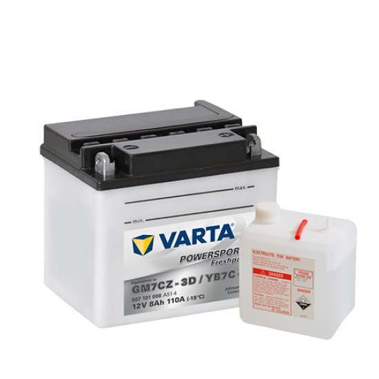 Baterie Moto Varta Freshpack 8 Ah (YB7C-A)