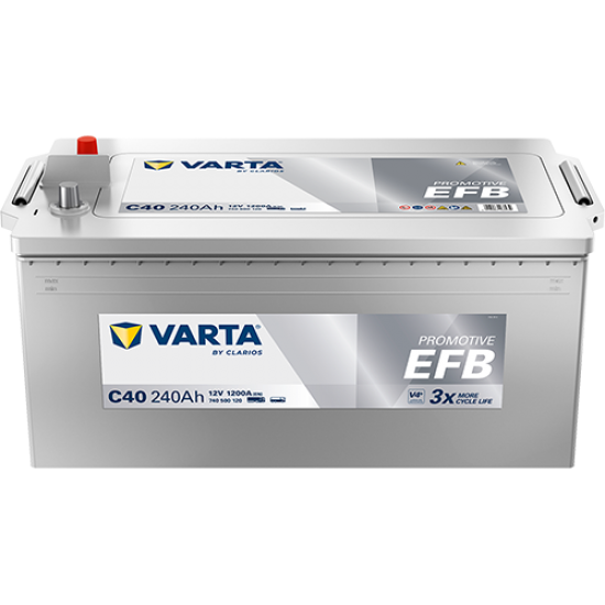 Baterie Auto Varta ProMotive EFB 240 Ah (C40) Baterie Auto Varta ProMotive EFB 240 Ah (C40)