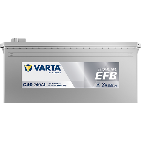 Baterie Auto Varta ProMotive EFB 240 Ah (C40) Baterie Auto Varta ProMotive EFB 240 Ah (C40)