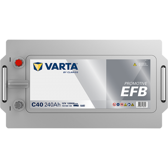 Baterie Auto Varta ProMotive EFB 240 Ah (C40) Baterie Auto Varta ProMotive EFB 240 Ah (C40)