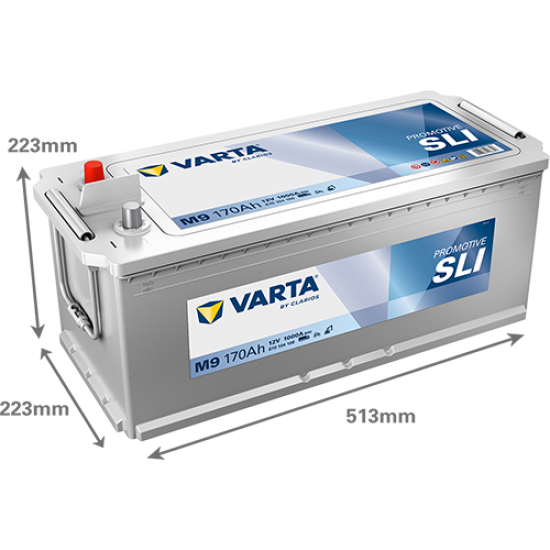 Baterie Auto Varta ProMotive SLI 170 Ah (M9)
