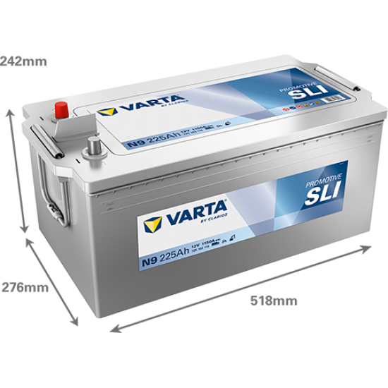 Baterie Auto Varta ProMotive SLI 225 Ah (N9) Baterie Auto Varta ProMotive SLI 225 Ah (N9)