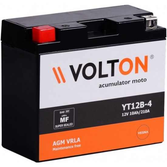 Baterie Moto Volton AGM FA 10 Ah (YT12B-4)