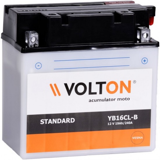 Baterie Moto Volton Standard 19 Ah (YB16CL-B)