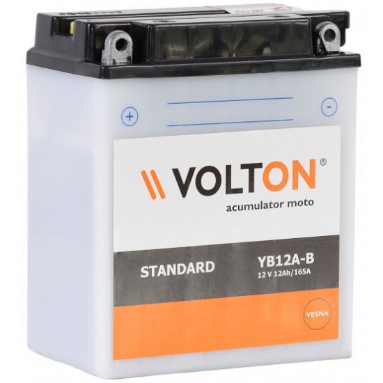 Baterie Moto Volton Standard 12 Ah (YB12A-B)