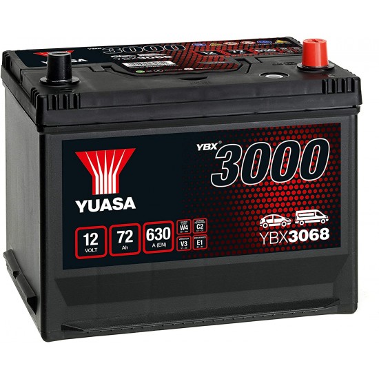 Baterie Auto Yuasa 72 Ah (YBX3068)
