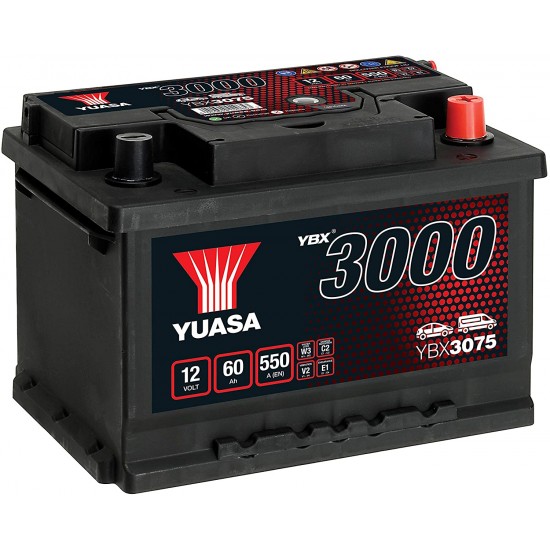 Baterie Auto Yuasa 60 Ah (YBX3075)
