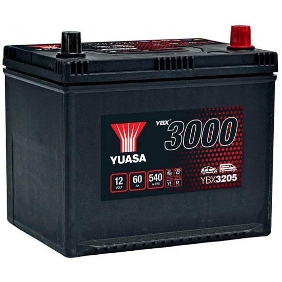 Baterie Auto Yuasa 60 Ah (YBX3205)
