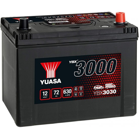 Baterie Auto Yuasa 72 Ah (YBX3030)