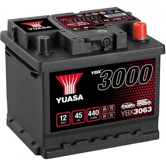 Baterie Auto Yuasa 45 Ah (YBX3063)