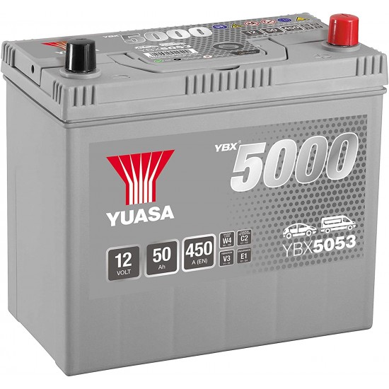 Baterie Auto Yuasa 50 Ah (YBX5053)