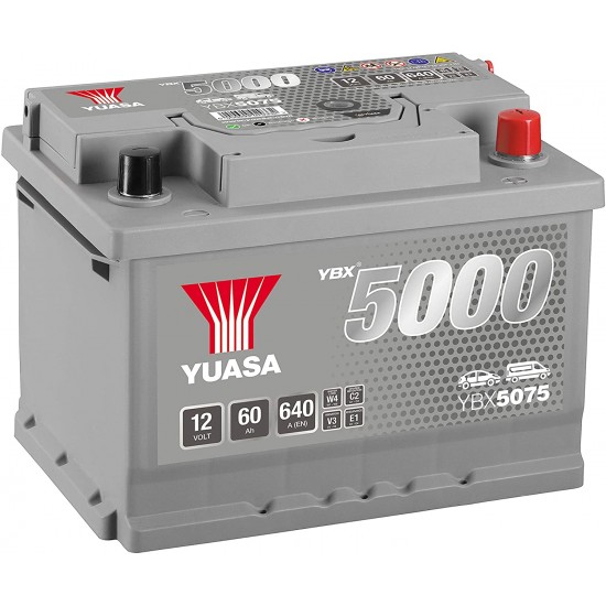 Baterie Auto Yuasa 60 Ah (YBX5075)