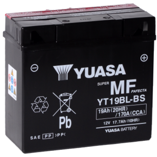 Baterie Moto Yuasa AGM 17.7 Ah (YT19BL-BS)