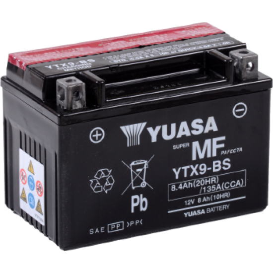 Baterie Moto Yuasa AGM 8 Ah (YTX9-BS)