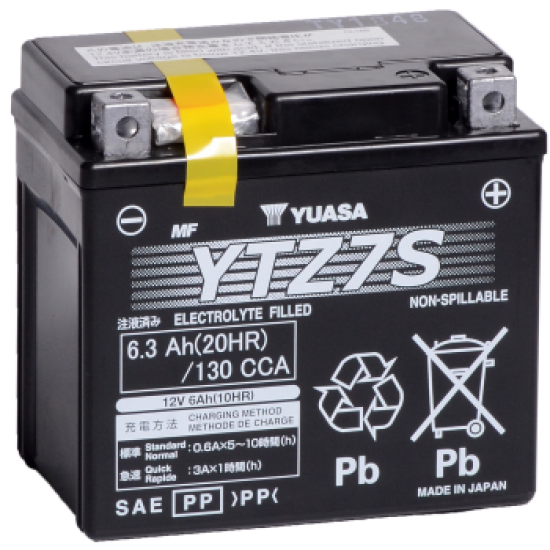 Baterie Moto Yuasa FA 6 Ah (YTZ7S)