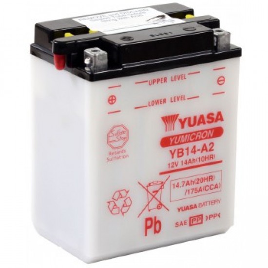 Baterie Moto Yuasa YuMicron 14 Ah (YB14-A2)