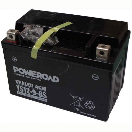 Baterie Moto Yucell AGM FA 9 Ah YS12-9-BS (YTX9-BS)