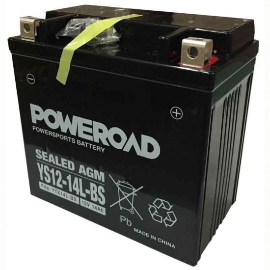 Baterie Moto Yucell AGM FA 14 Ah YS12-14L-BS (YTX14L-BS)