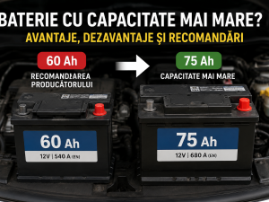 Se poate monta o baterie cu capacitate mai mare decât cea recomandată? Avantaje și riscuri